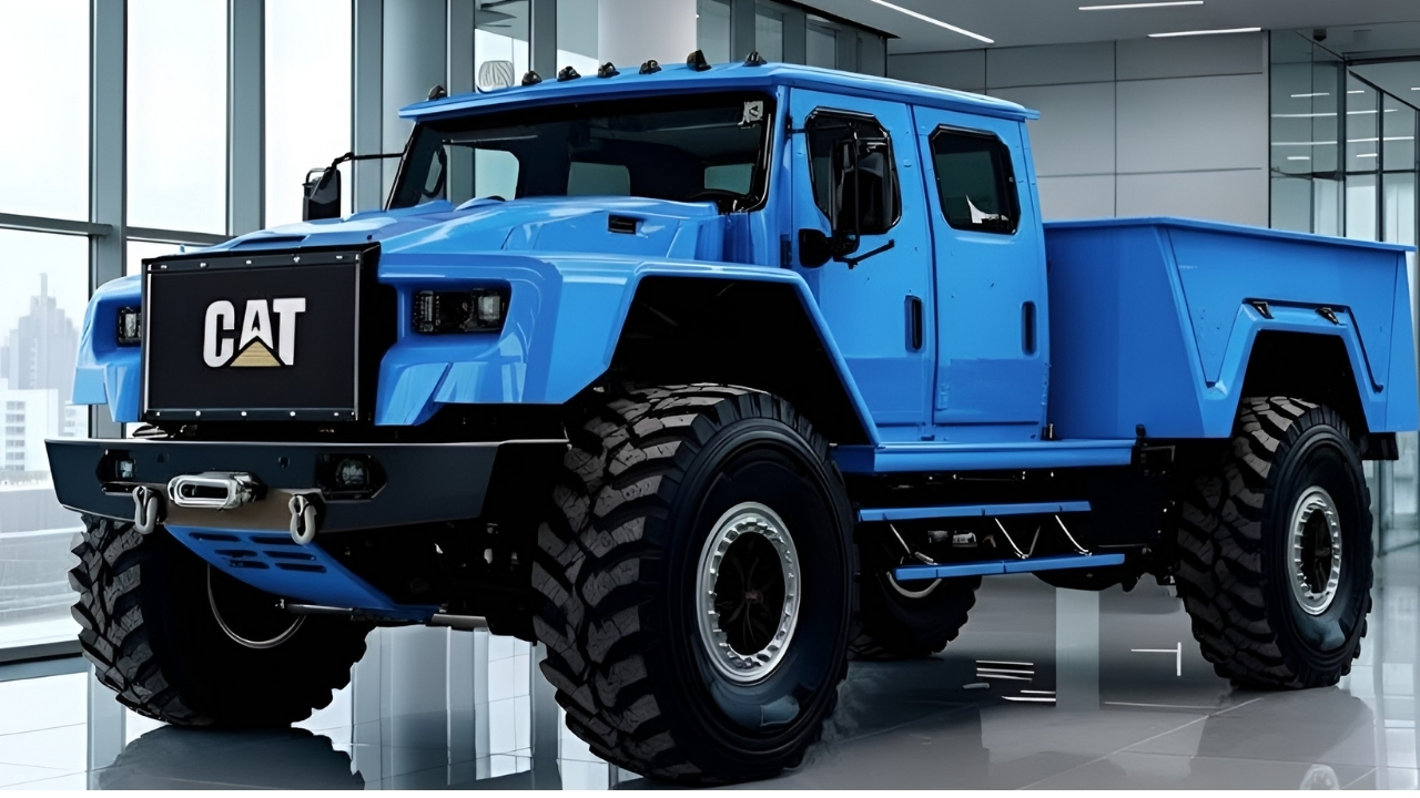 2026 Caterpillar Pickup Revealed The Toughest Utility Truck of the Future